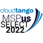 A badge from cloudtango recognizing the New York cybersecurity service provider M.A. Polce as a MSPus select for 2022.
