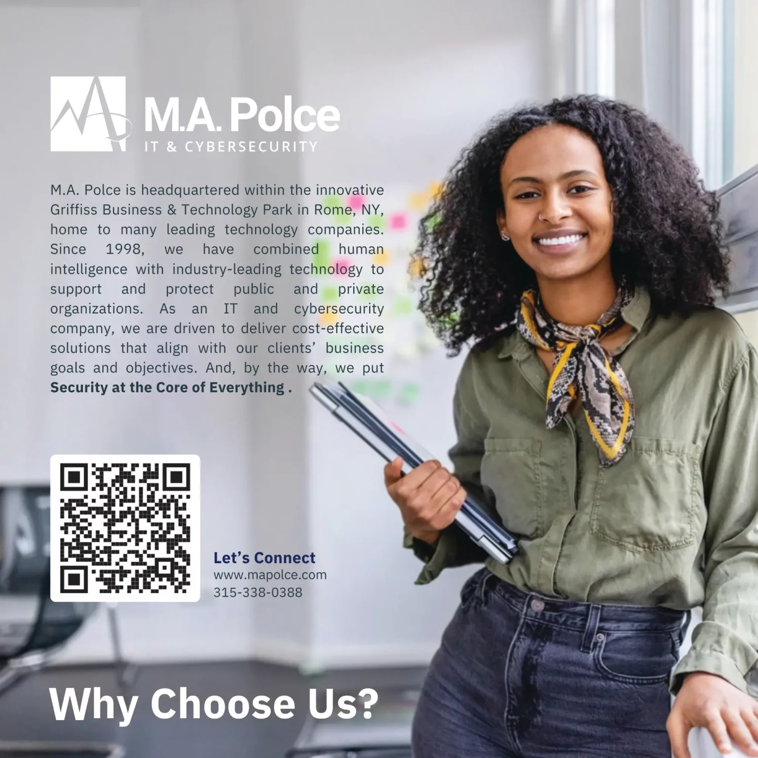 Managed IT and Cybersecurity Services Company in New York Brochure MA Polce