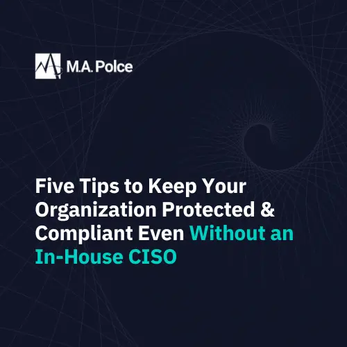 Keep your organization protected and compliant without an in-house CISO eBook cover